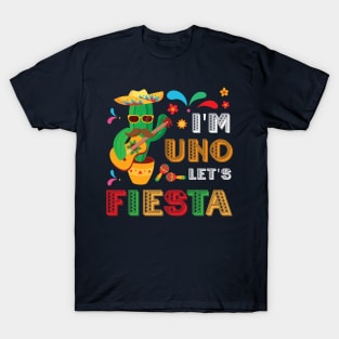 I'm Uno Let's Fiesta, Uno 1st Birthday T-Shirt